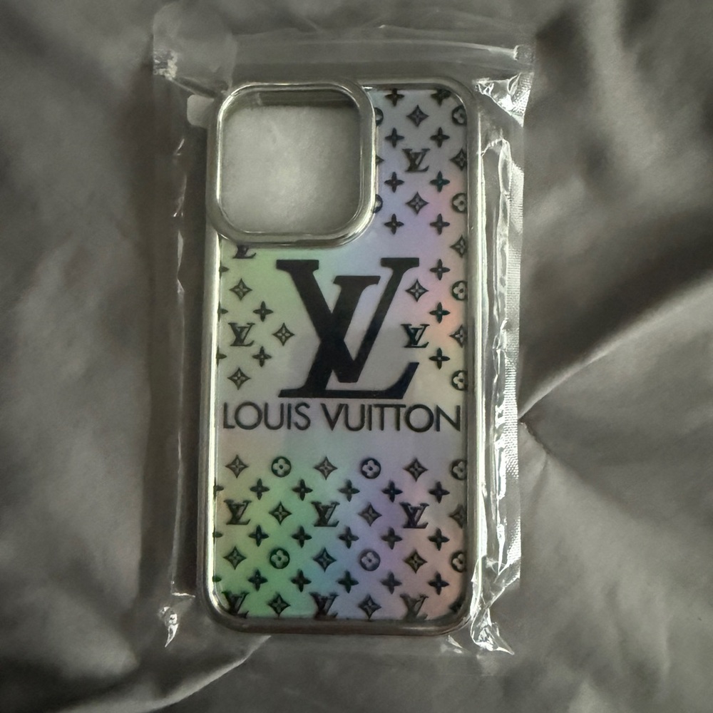 Louis Vuitton Iridescent Logo Phone Case